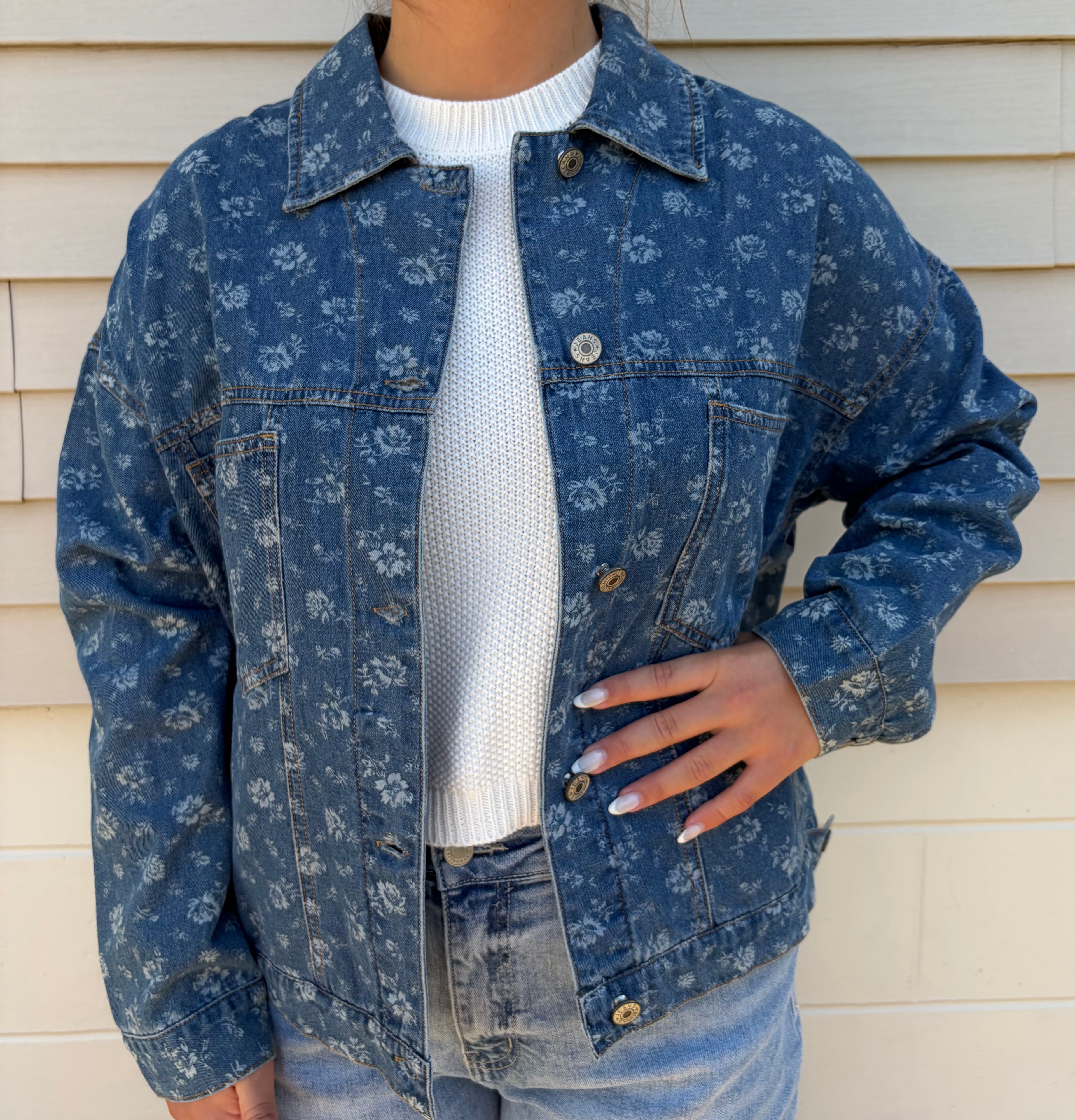 Garden Denim Jacket