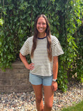 Sailor Stripe Boxy Tee