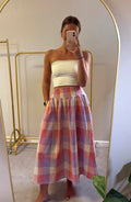 Perfect Plaid Picnic Skirt