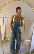 Barrel Denim Overalls