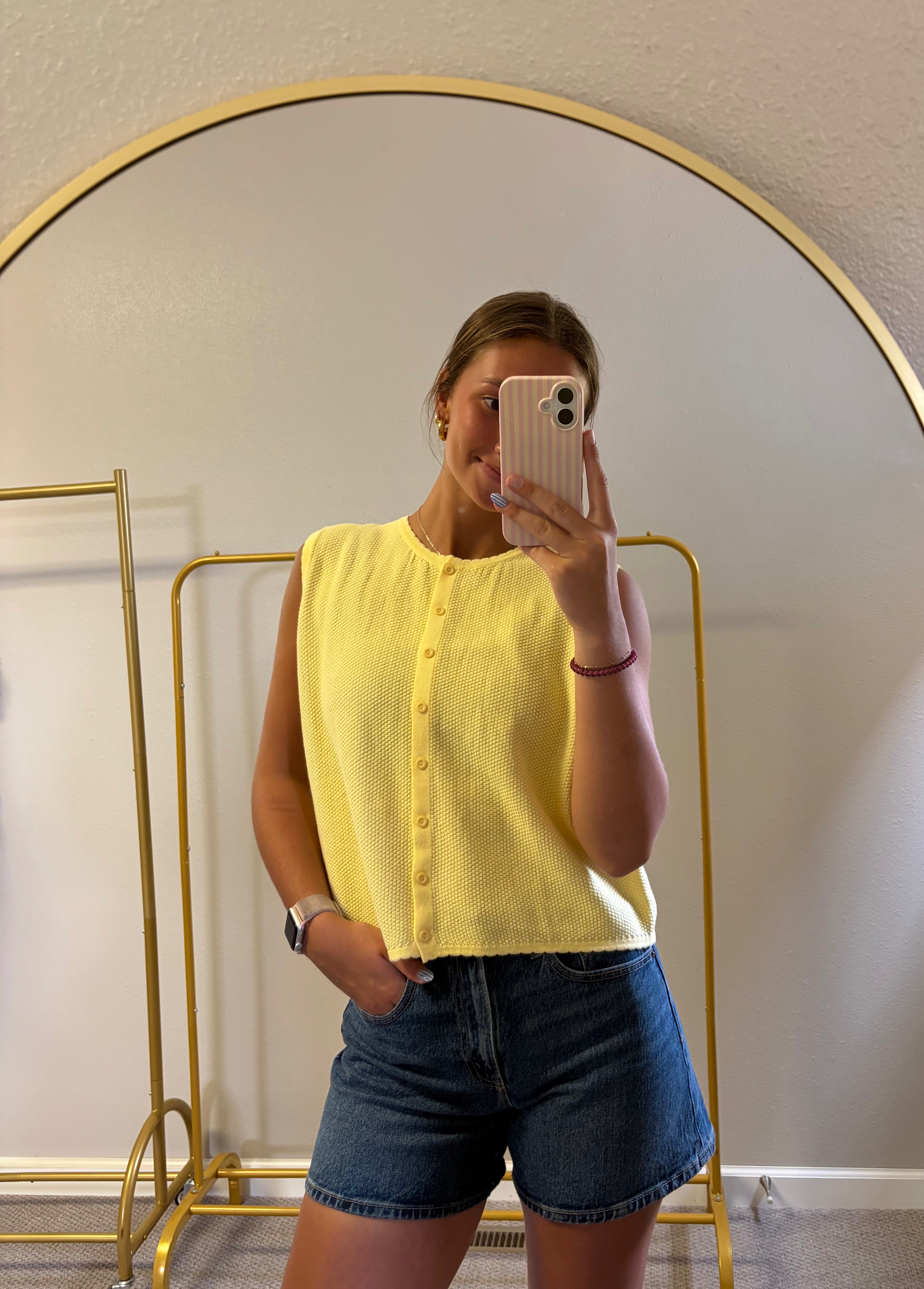 Sunshine Knit Tank
