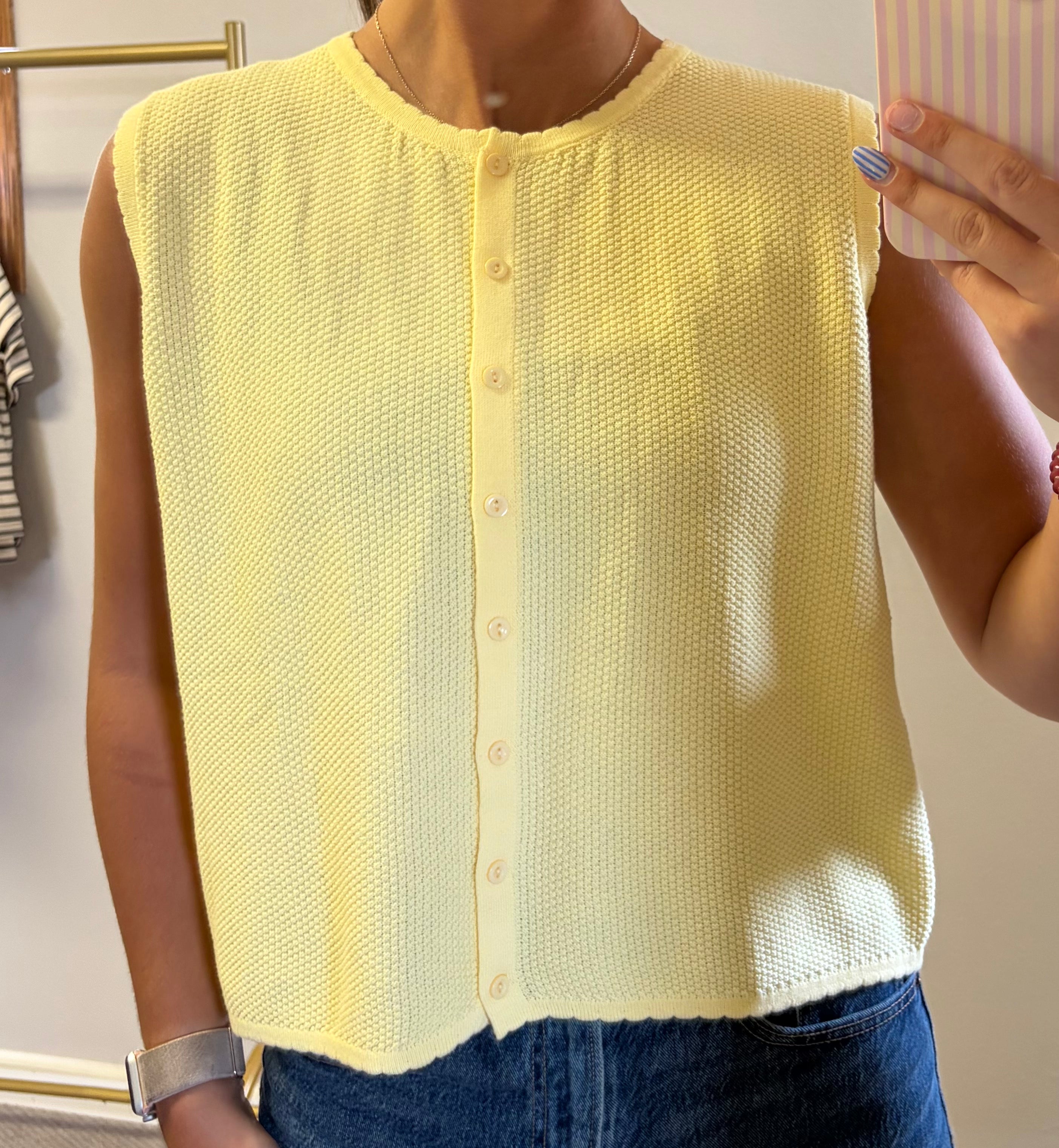 Sunshine Knit Tank