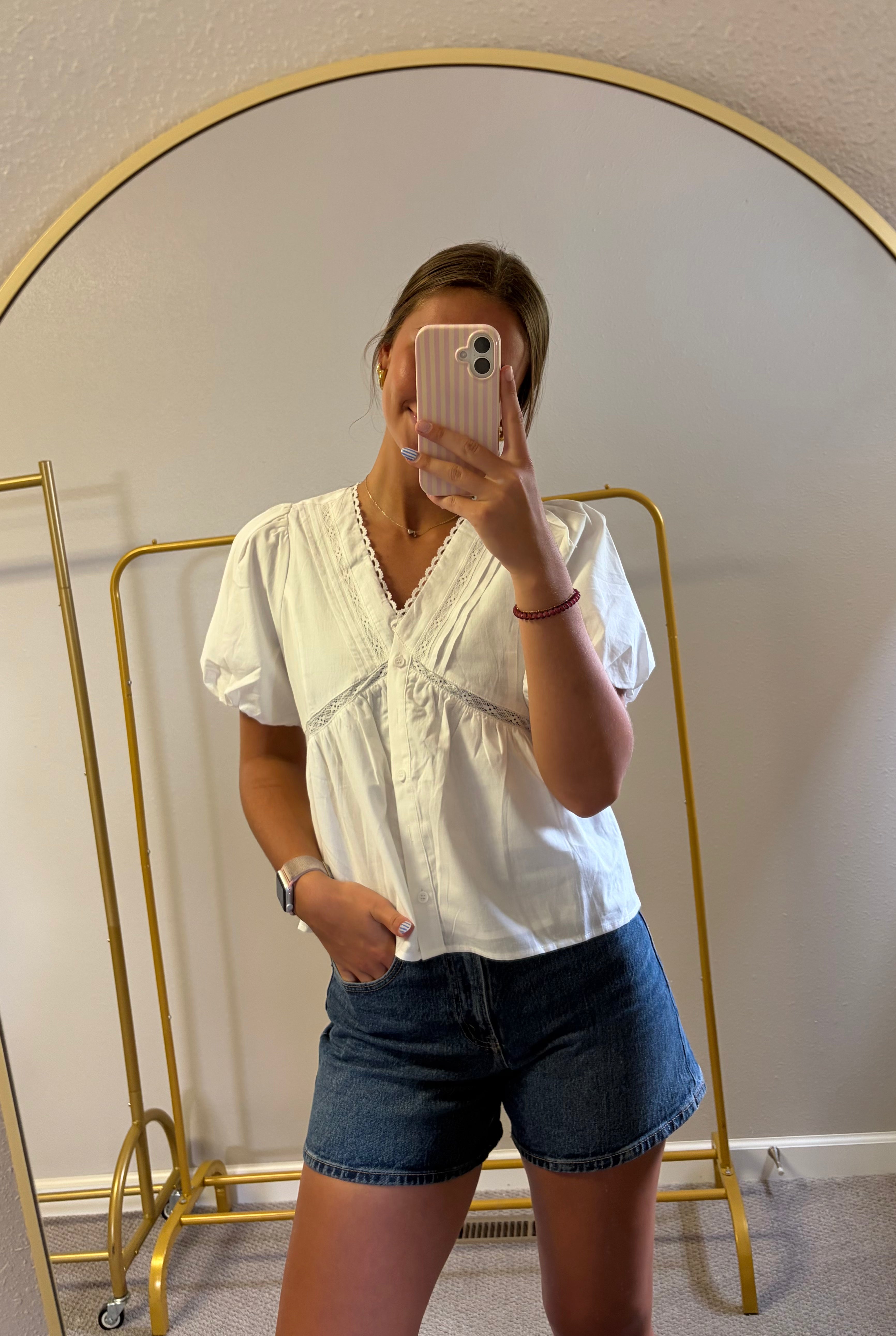 White Cottage Blouse
