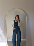Dark Barrel Denim Overalls