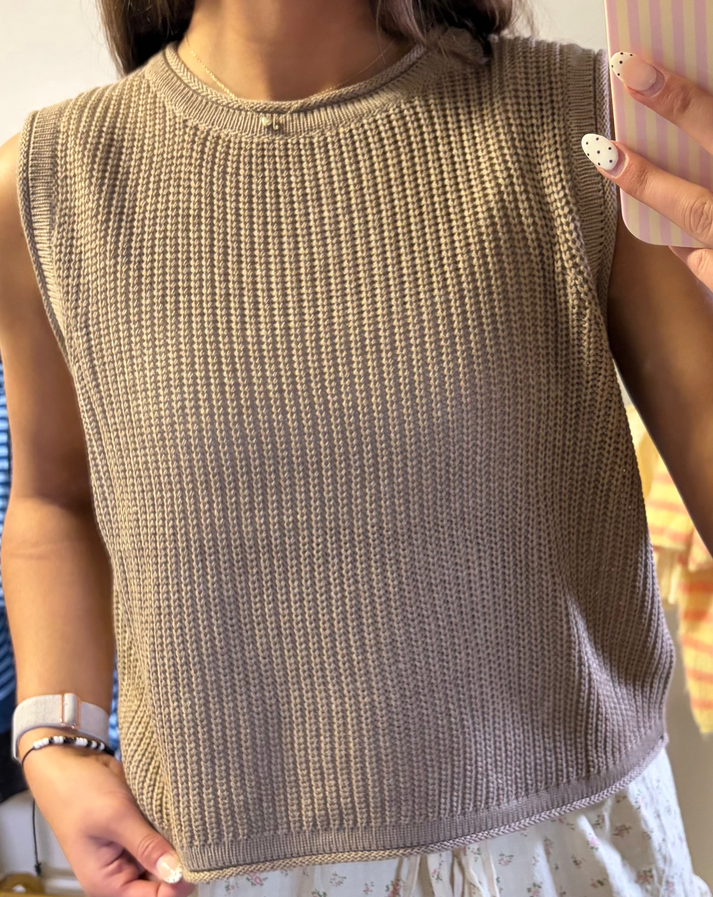 Harvest Knit Sweater Vest