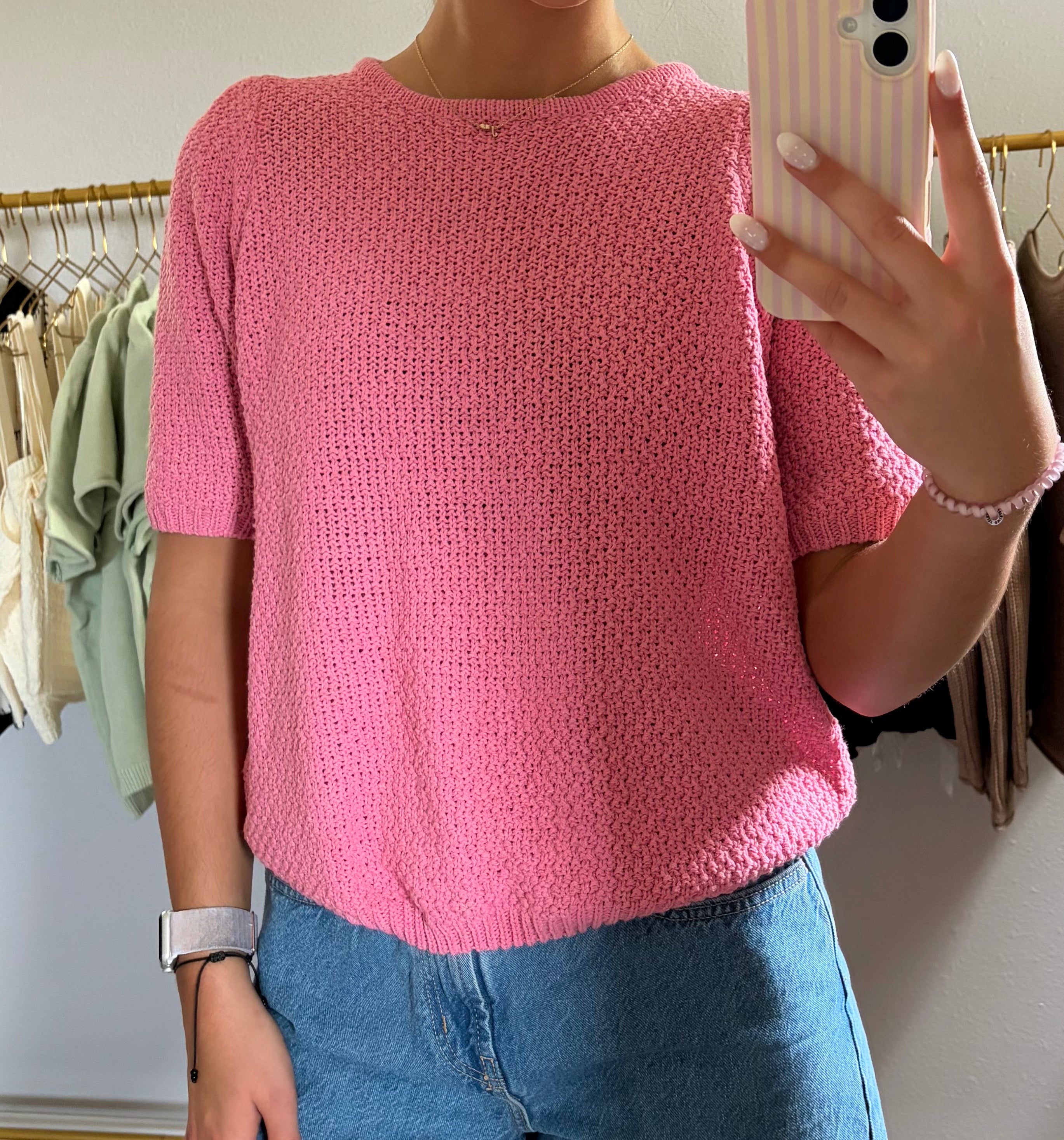 Garden Bloom Knit Sweater