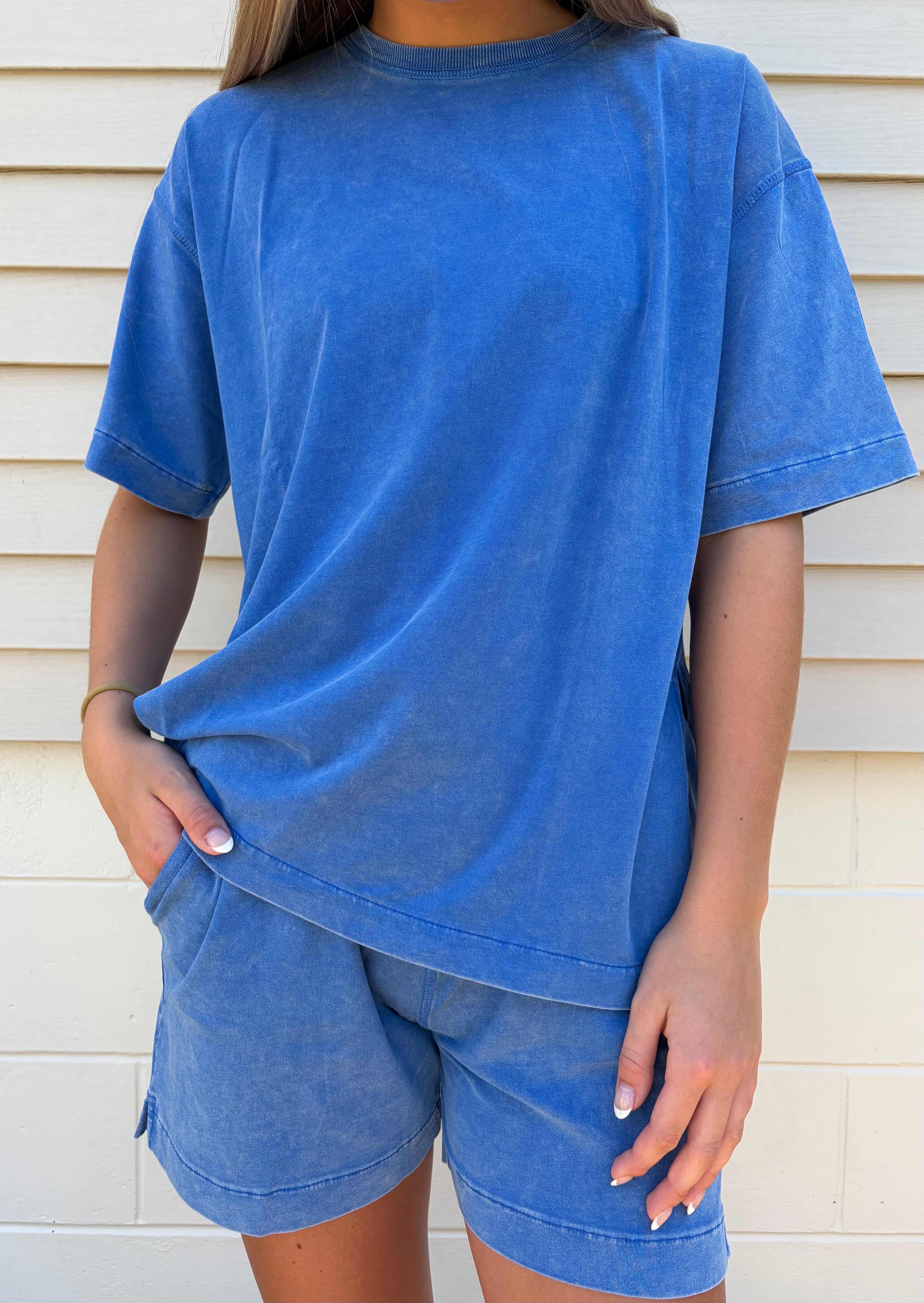 Washed Blue Canyon Matching Set