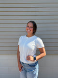 Fresh Linen Button Knit Top