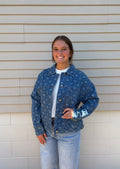 Garden Denim Jacket