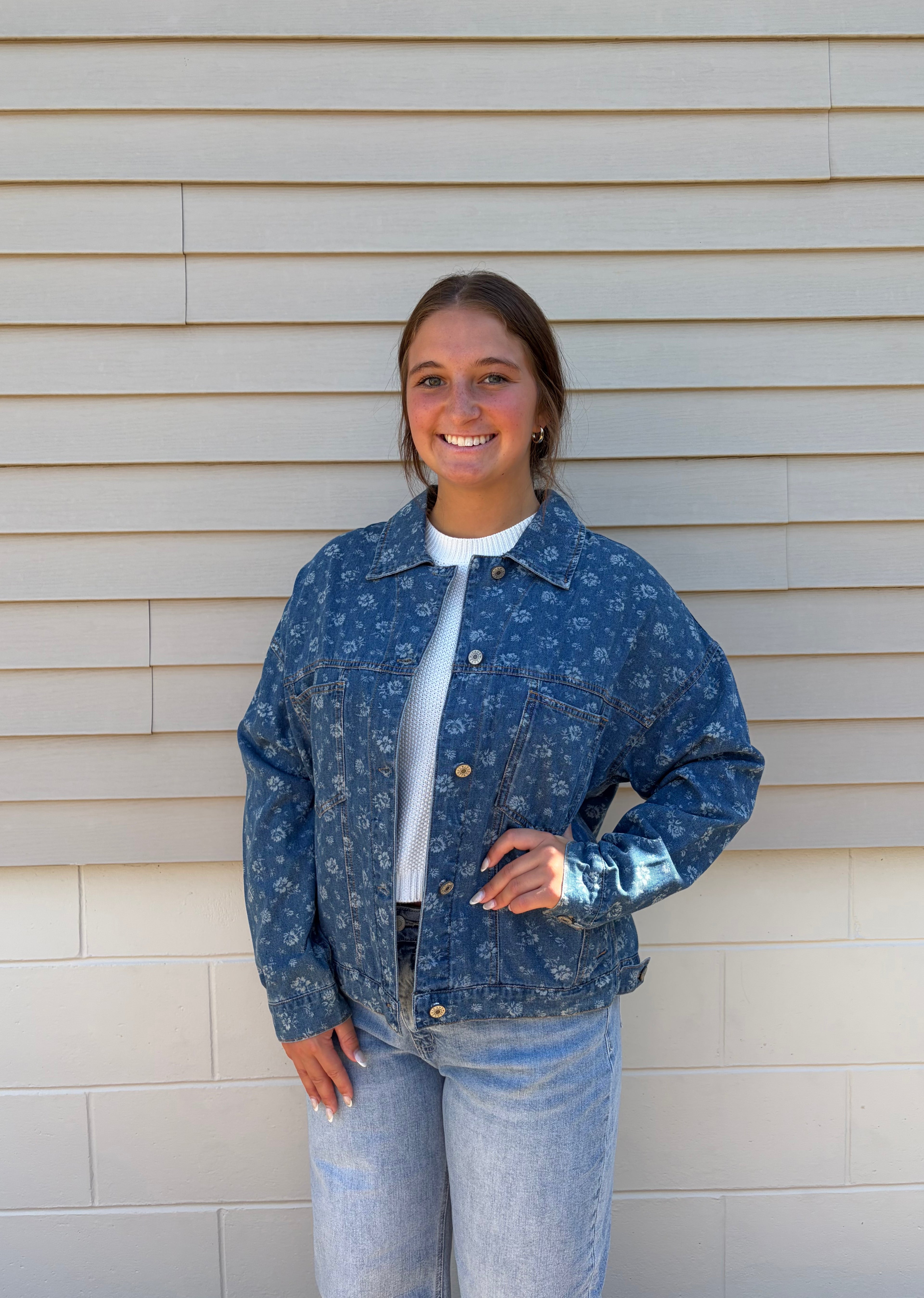 Garden Denim Jacket