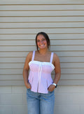 Petal & Stripe Tank