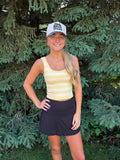 Lemon Stripe Tank