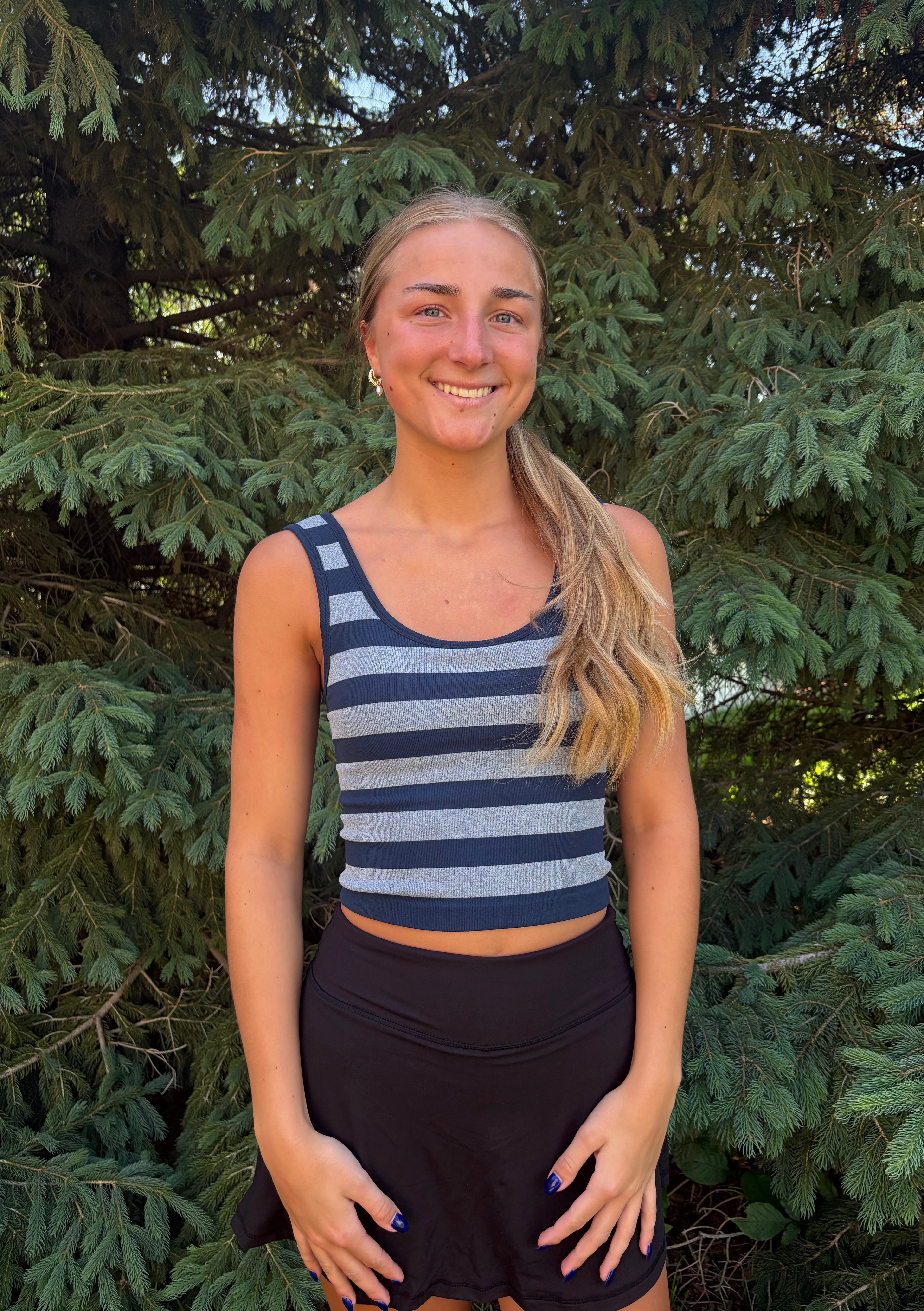Nautical Stripe Tank