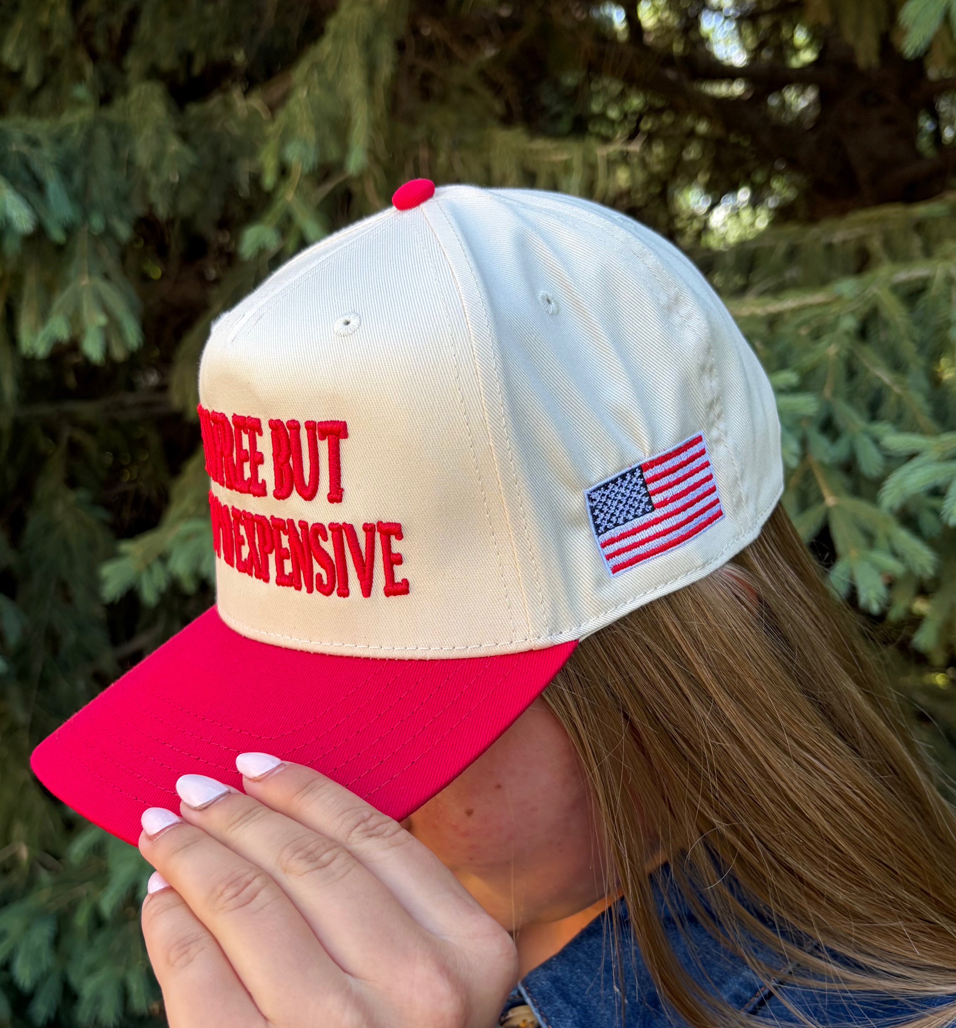 Born Free But Now I'm Expensive Trucker Hat