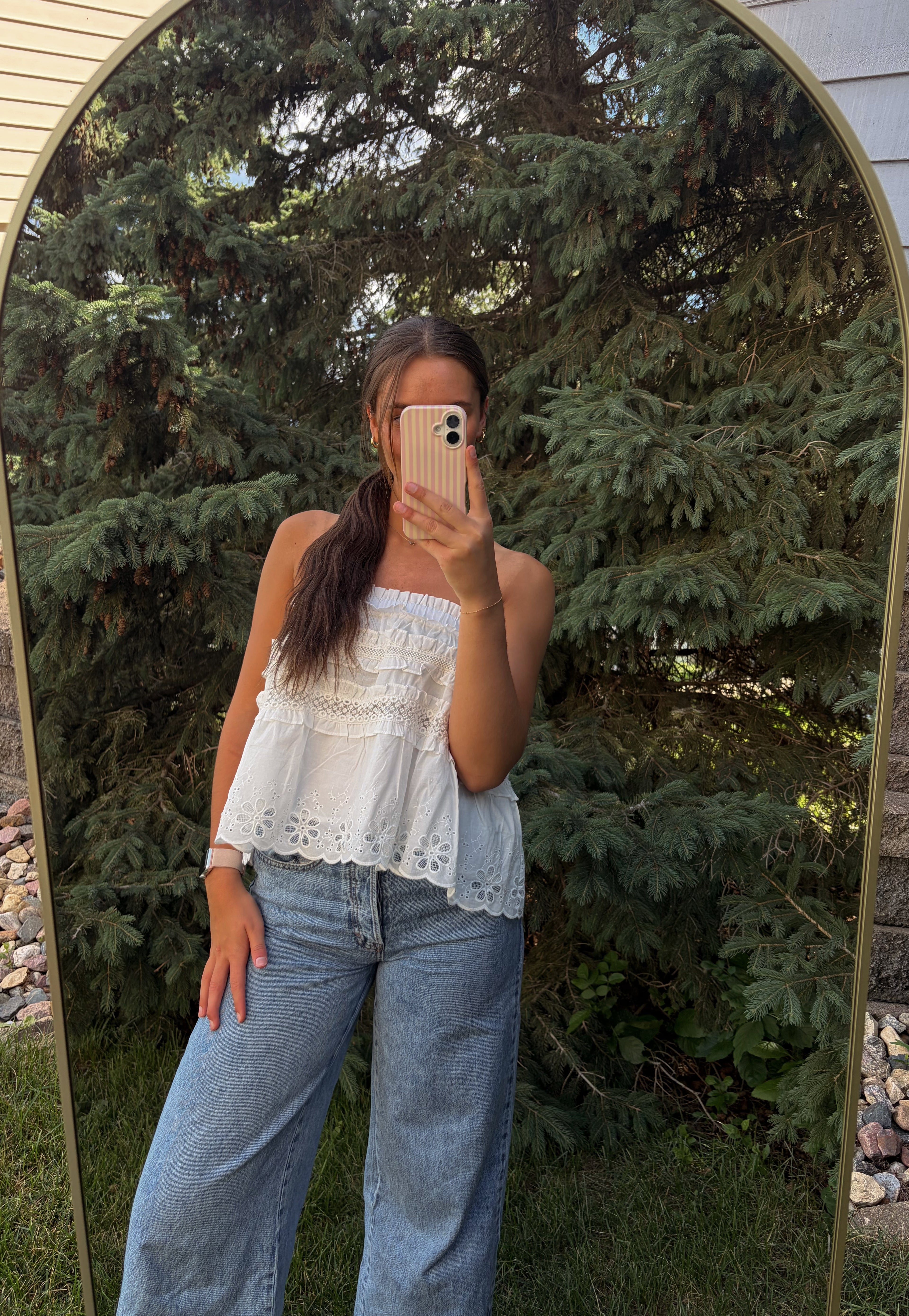 Tiered Ruffle Tube Top/Skirt
