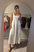 Santorini Tie-Front Midi Dress