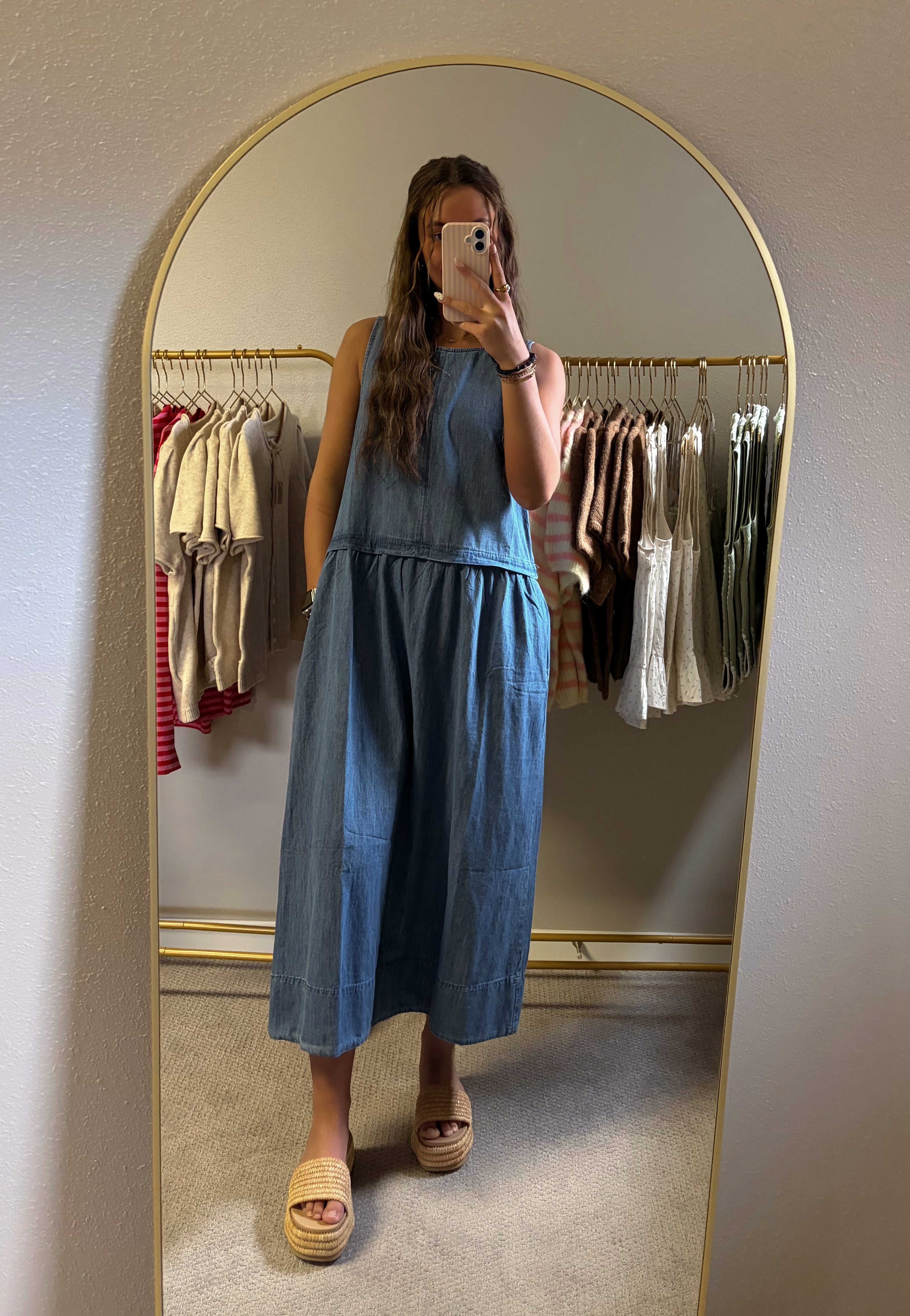 Denim Days Midi Dress