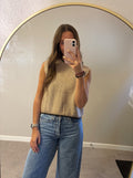 Oatmeal Knit Vest