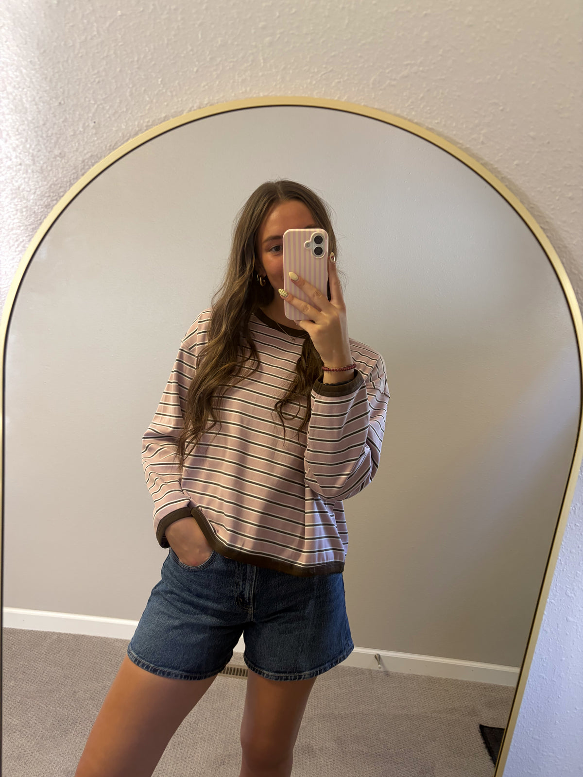 Blush Mocha Tee